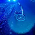 Місце ДТП з наїздом на пішохода.