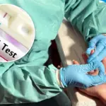 Тестування на ВІЛ: забір крові.