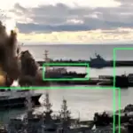 російський підводний човен у порту Новоросійська вразила СБУ Момент підриву російського підводного човна у Новоросійську.