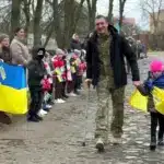 Повернення з полону Віктора Лисого.