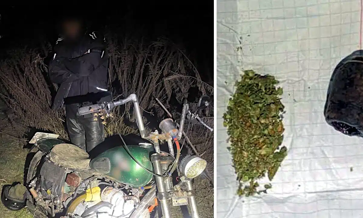 Мотоцикліста з ознаками наркотичного сп’яніння виявили у Дубні Водій, мотоцикл і речовина, виявлена у водія.