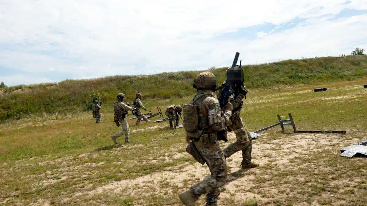 Вогнева підготовка в ССО.