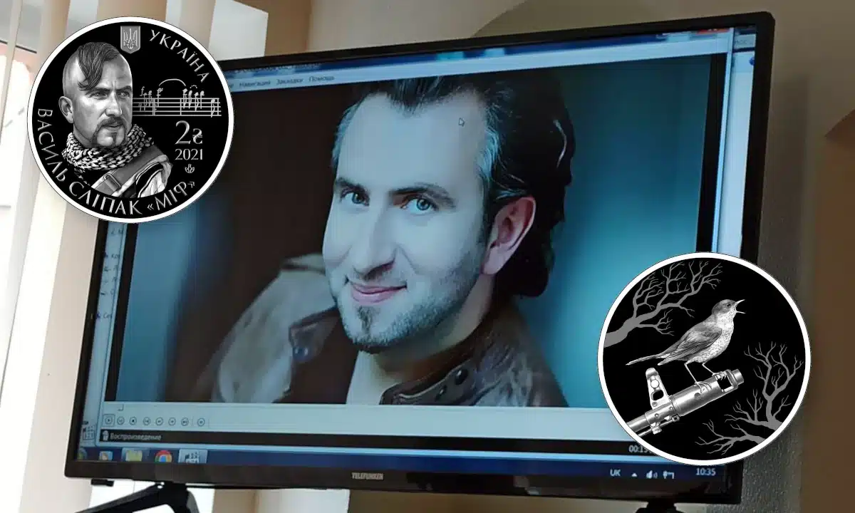 «Попереду нього завжди йшов голос»: у Рівному вшанували пам’ять Героя України Василя Сліпака Василь Сліпак.