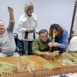 Майстер-клас із виготовлення дідуха у Здолбунові.