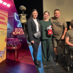 Виставу «Я не покинув Україну», яку показували в Рівному, представили на фестивалі у Кракові Вистава Я не покинув Україну в Кракові