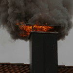 загоряння сажі в димоходах