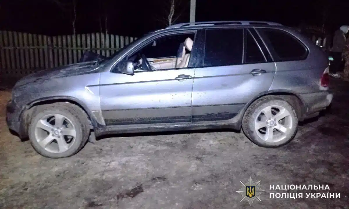 Авто, що збило чоловіка у Блажевому.