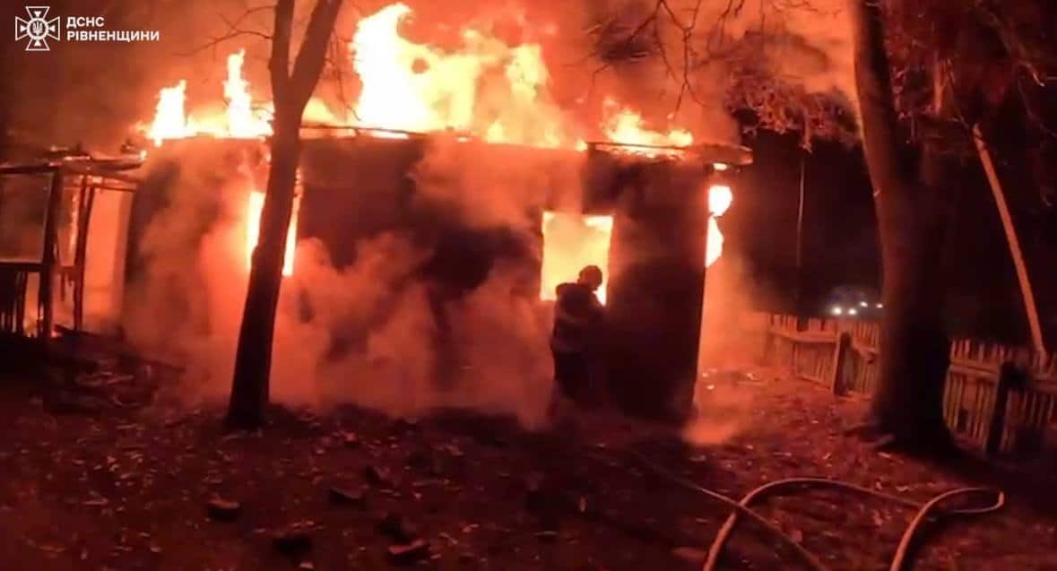 На Сарненщині згорів житловий будинок