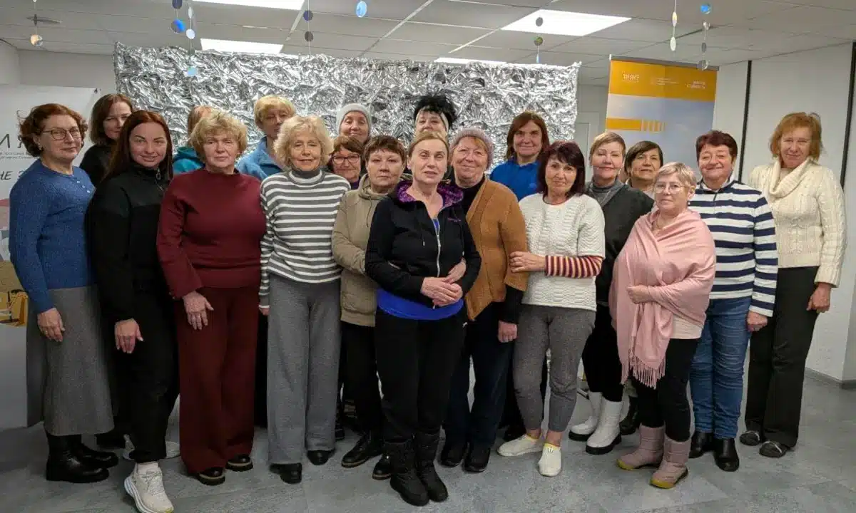 Учасники тренінгу для людей 60+.