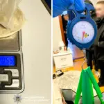 Зважування наркотика і бурштину.