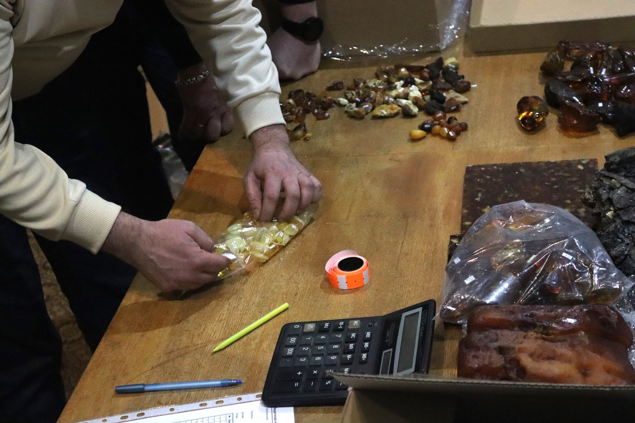 Бурштин не лише для прикрас: до музею передали сотні зразків для наукових досліджень