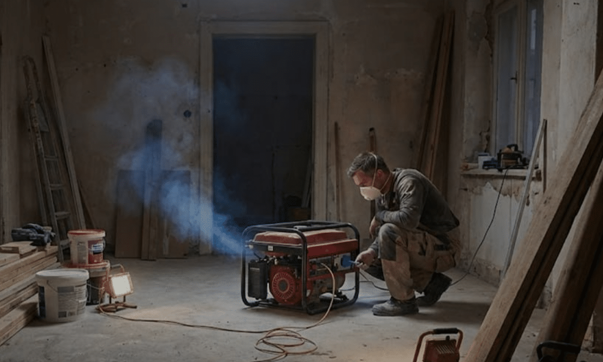 Чоловік використав генератор у приміщенні та отруївся газом