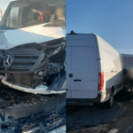 На трасі поблизу Білої Криниці вантажівка врізалася в легковик ДТП поблизу Білої Криниці за участі вантажівки та легковика