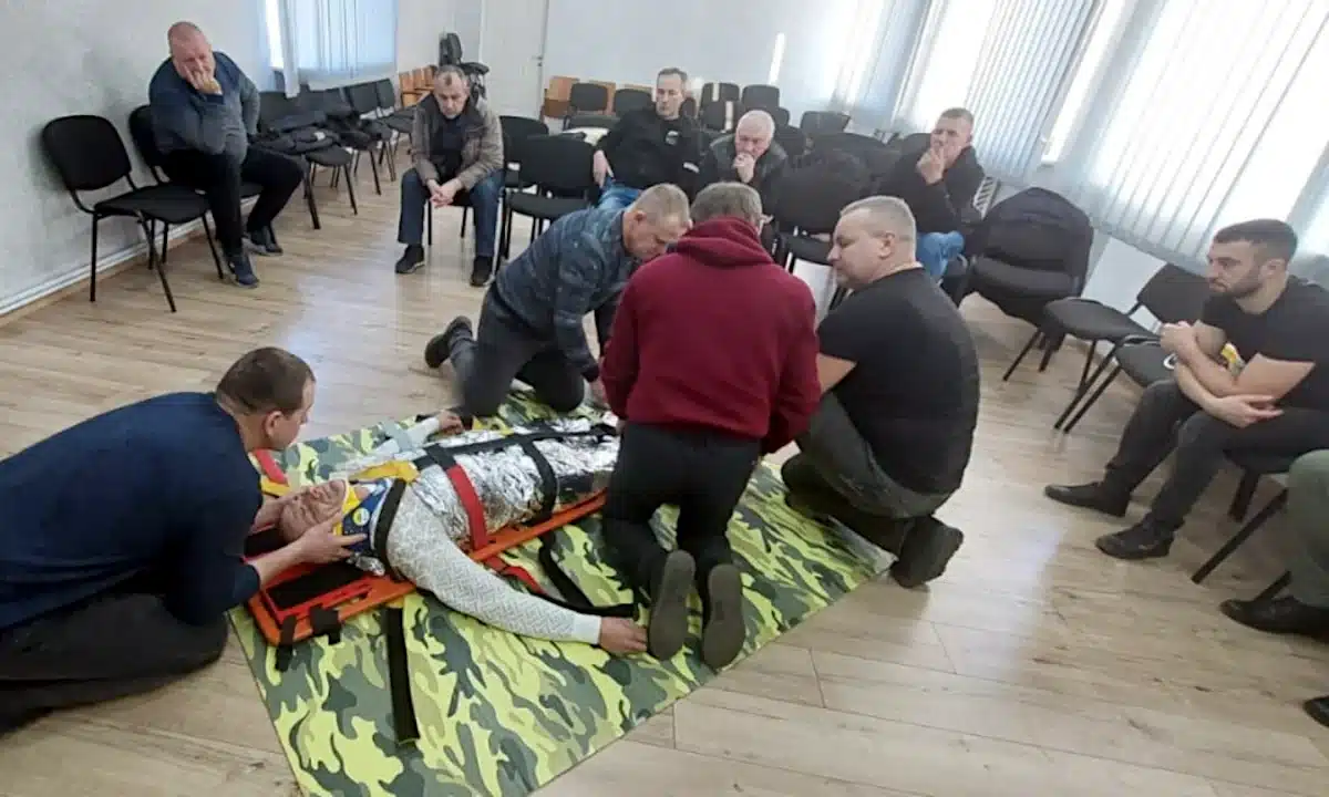 Навчання у тренерському пункті.