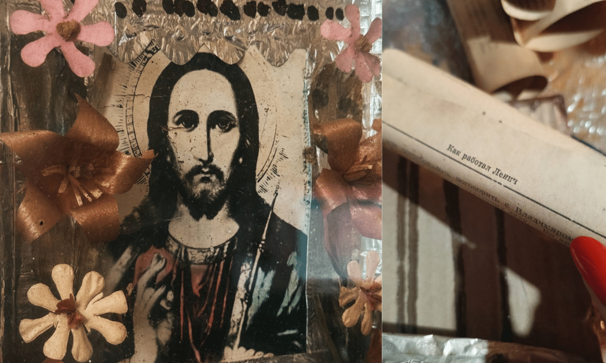Коли віру доводилося ховати: історія ікони з радянською підкладкою Коли віру доводилося ховати: історія ікони з радянською підкладкою