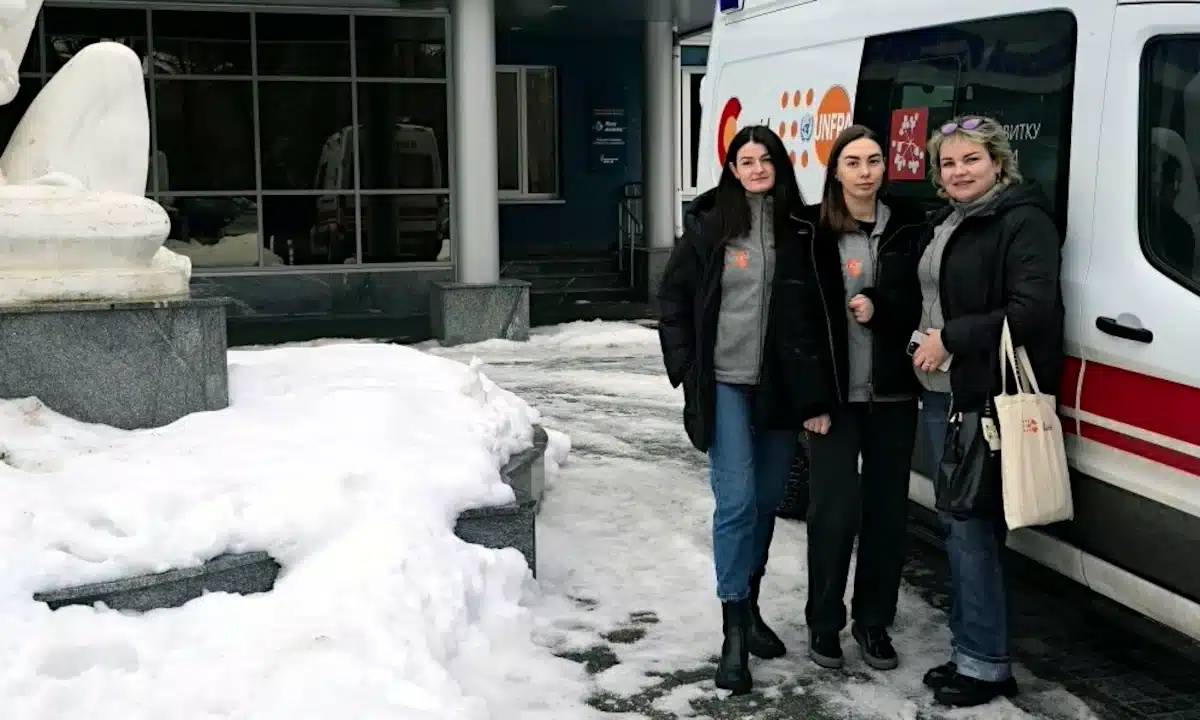 Виїзна бригада Рівненського обласного перинатального центру.