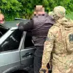 Затримання голови громади під отримання хабаря.