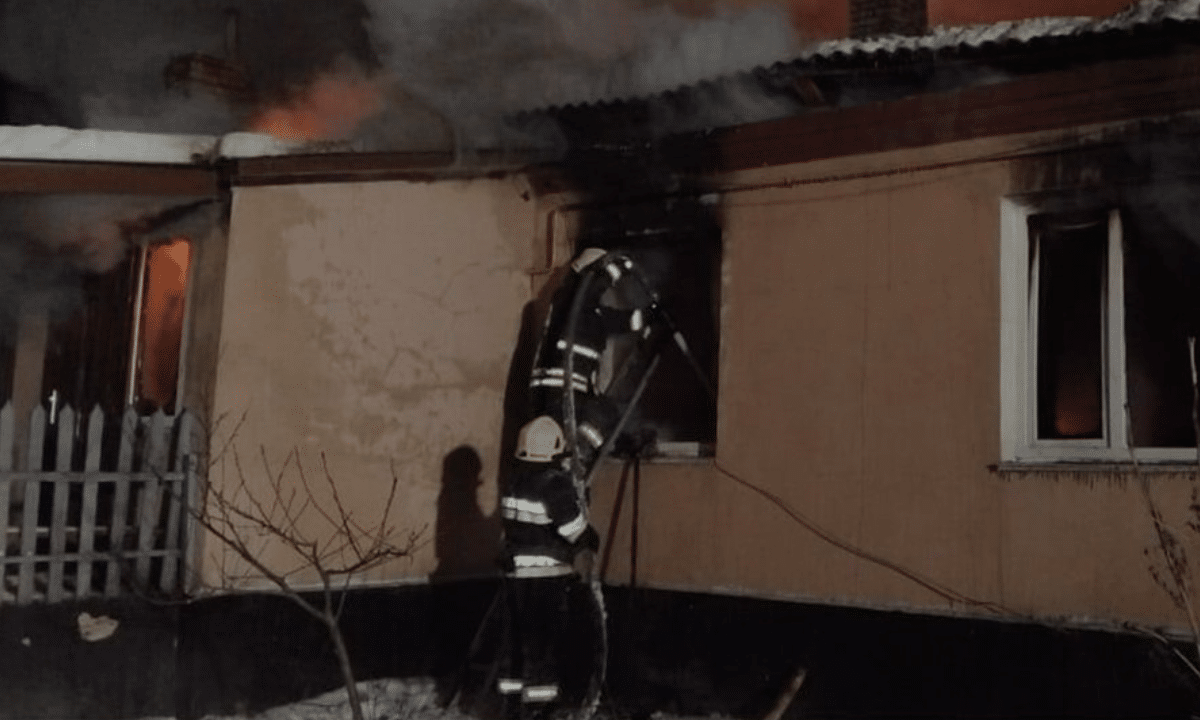 У селі Бугрин під час нічної пожежі загинув чоловік