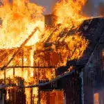 Горить хата.