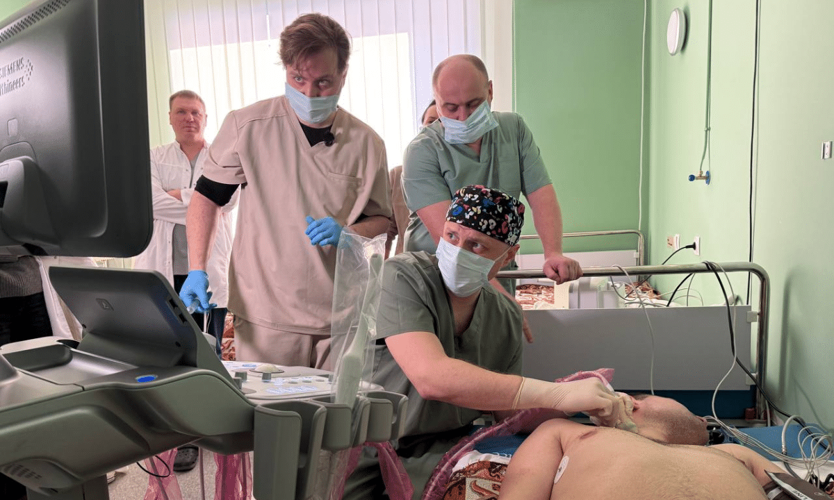 Навчання медиків з методу SGB для підтримки військових