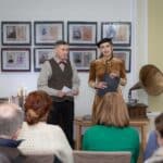 Олександр Харват на презентації книги