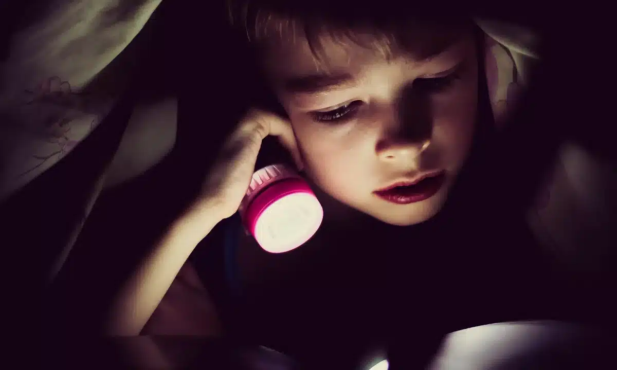 Графіки відключень електроенергії на Рівненщині у суботу, 10 січня Хлопчик з ліхтариком.