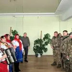 У Козинській громаді співають колядки захисника із 141-ої бригади.