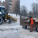 Працівники міськШЕУ продовжують ліквідовувати наслідки негоди