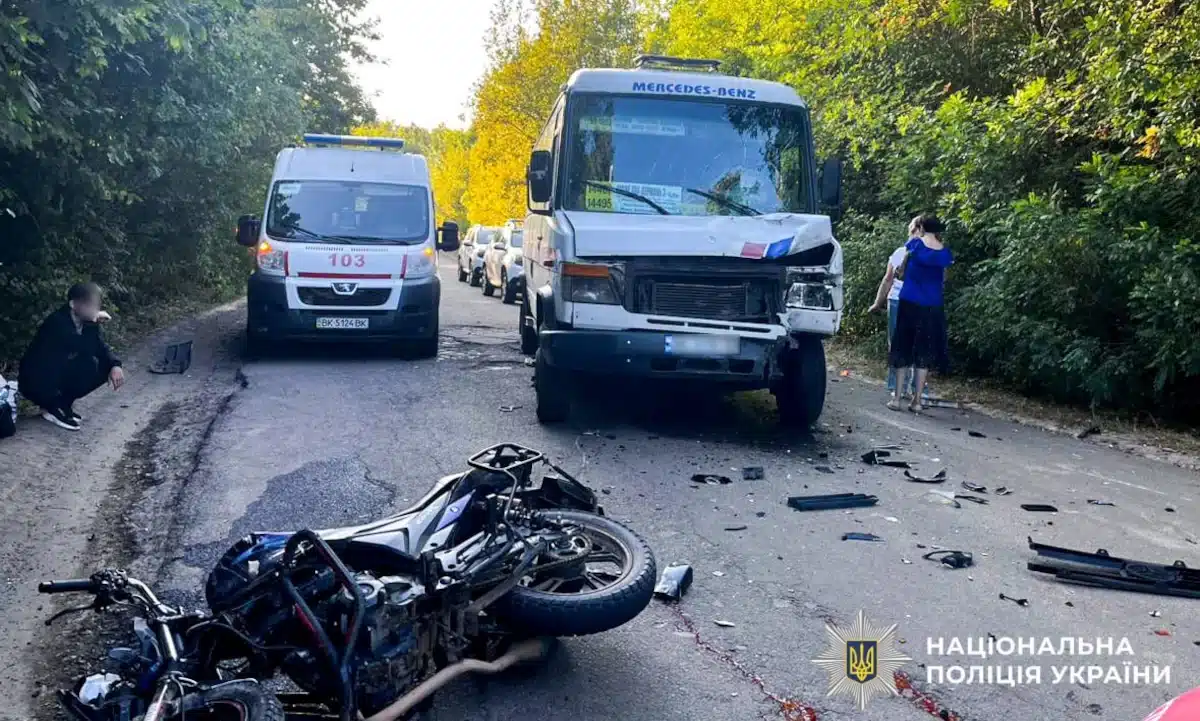 Смертельна ДТП у селі Дермань Перша.