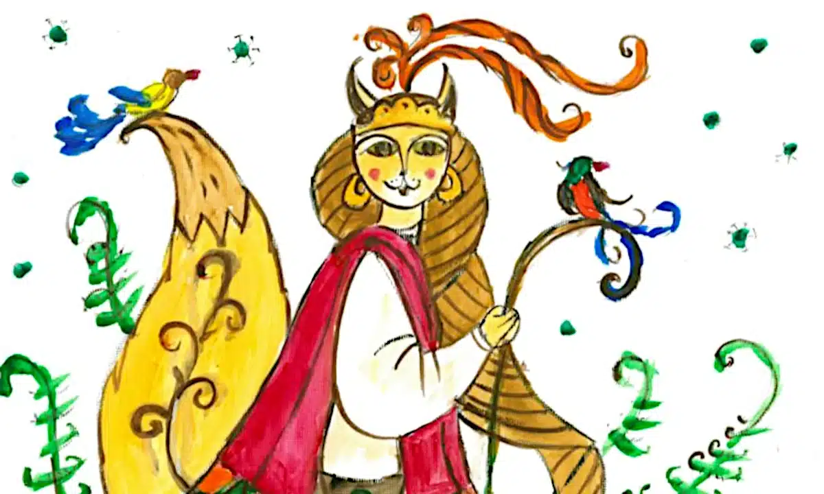 Частина афіші "Міфічні звірі українських казок".