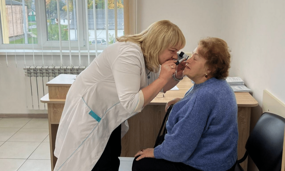 Виїзний медичний огляд у громаді Рівненщини