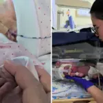 Орися у пологовому будинку.