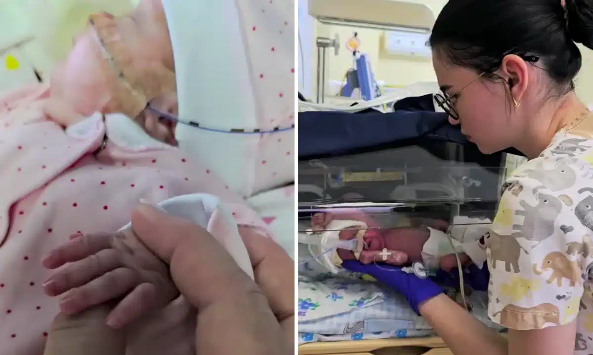 Орися у пологовому будинку.