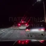 Авто, яке патрульні зупинили у селі Рачин.