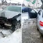 Нетвереза водійка Mercedes у Сарнах не впоралася з керуванням ДТП у Сарнах.