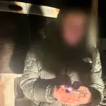 Водій, якого зупинили у Млинові.