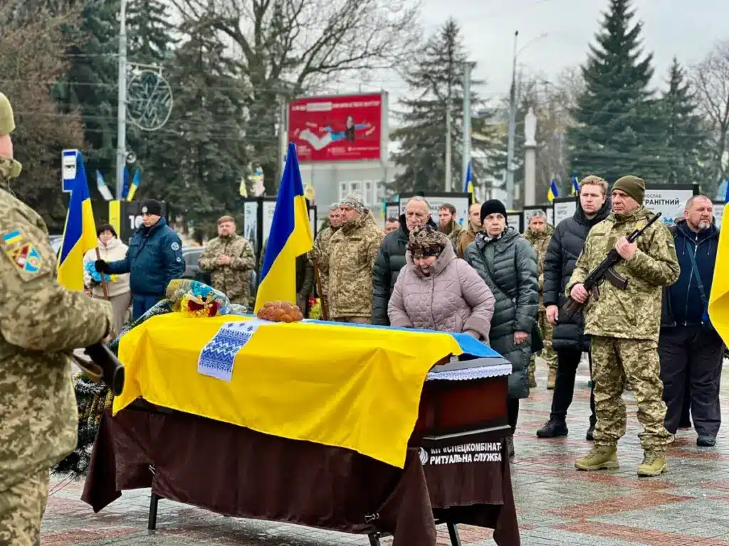 Похорон Павла Дорохова.