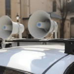 Патрульні інформують про повітряну тривогу через гучномовець