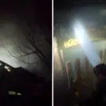 Рятувальники гасять пожежу в Сарнах.