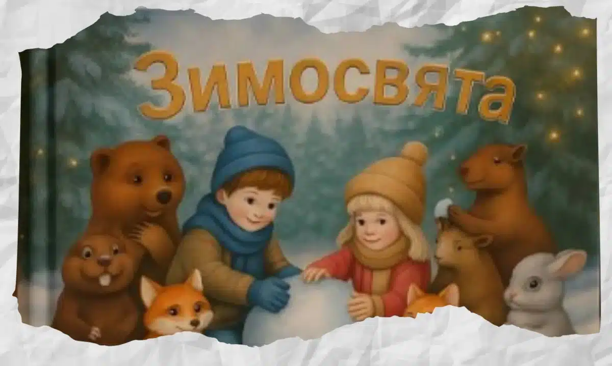 Афіша презентації книги "Зимосвята".