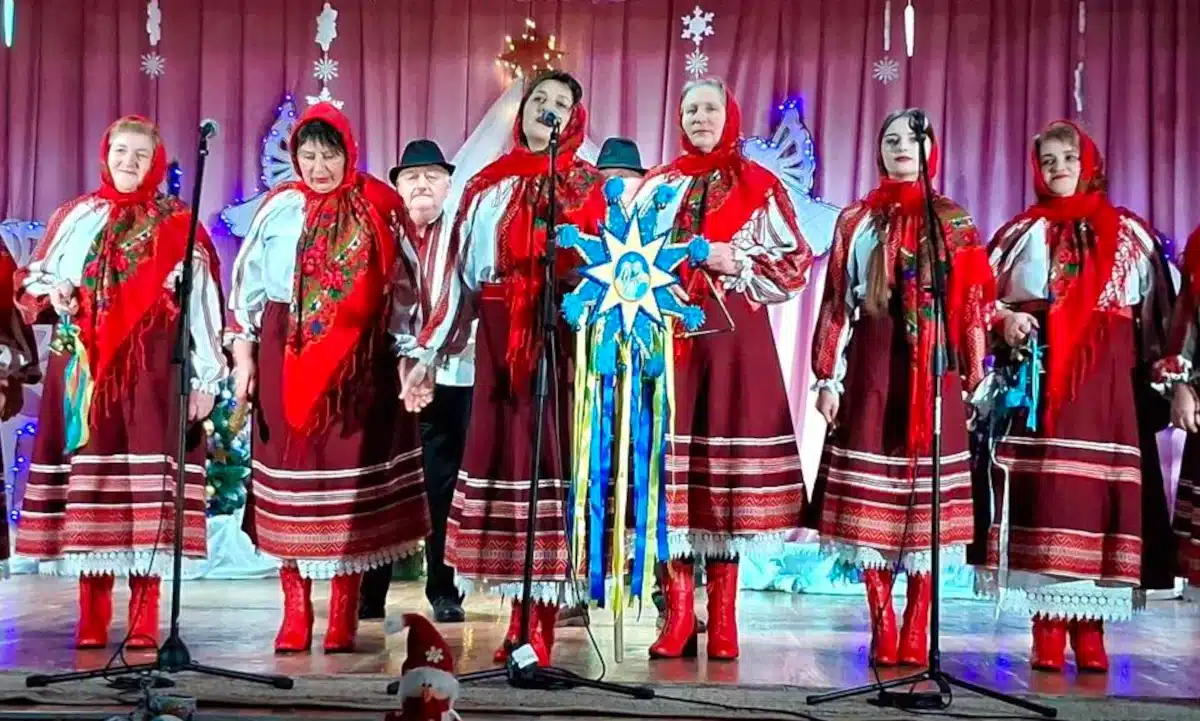 Коляда у Привільненській громаді.