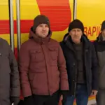 Бригада фахівців "Рівнетеплоенерго", яка вирушила до Києва.