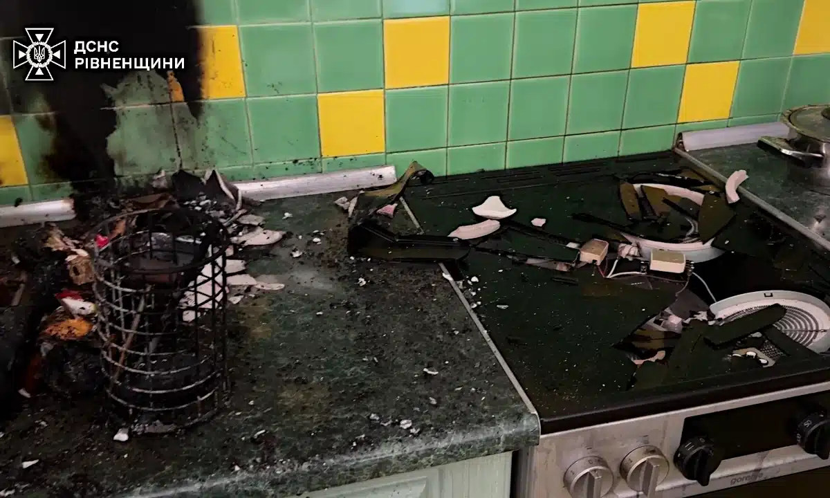 Пошкодження від вибуху.