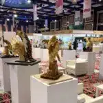 Українська секція на виставці бурштину у Катарі.