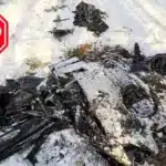 Збитий ворожий дрон.