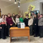 Зарядну станцію для військових придбали у Білокриницькій громаді Працівники Білокриницької сільради із придбаною зарядною станцією.