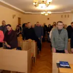 Присутні на церемонії вручення посмертних нагород.