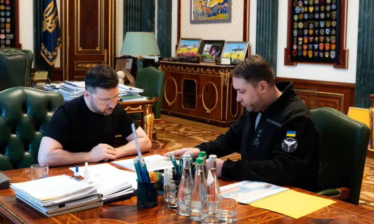 Зустріч Зеленського і Буданова 2 січня.