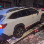 Транспортний засіб евакуювали на арештмайданчик.