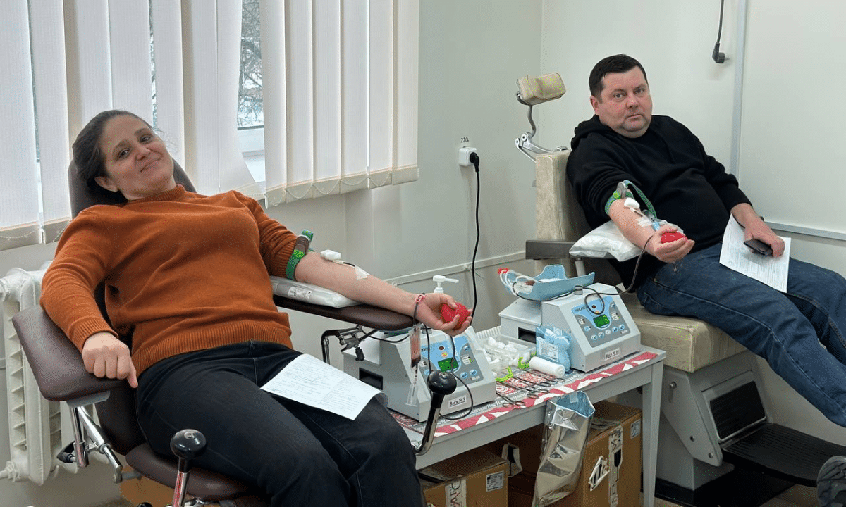 У Костополі донори здали кров для поранених та тяжко хворих людей.